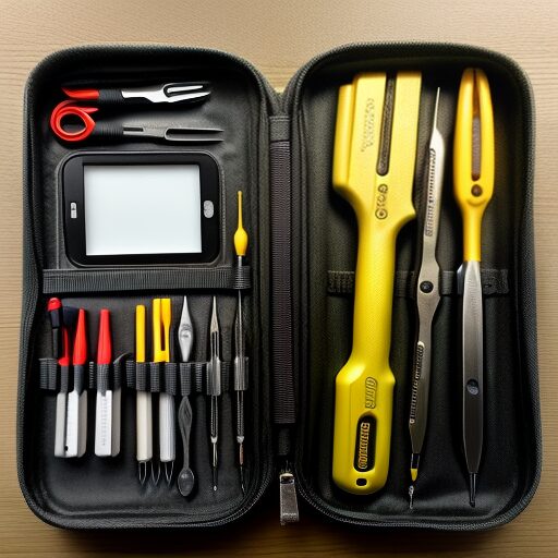 Common Tools in an iPhone Repair Kit