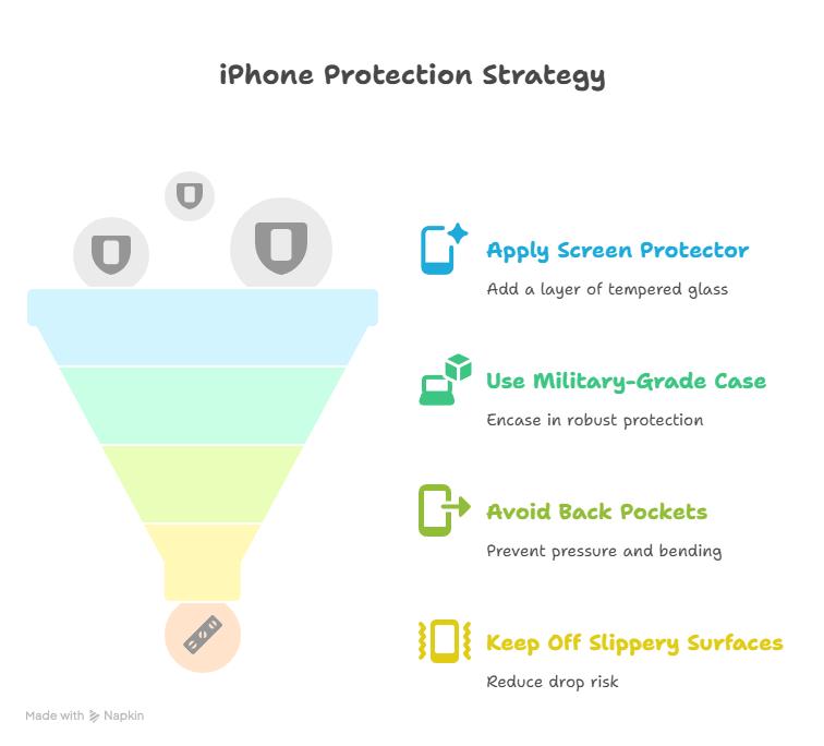 iPhone protecting strategies