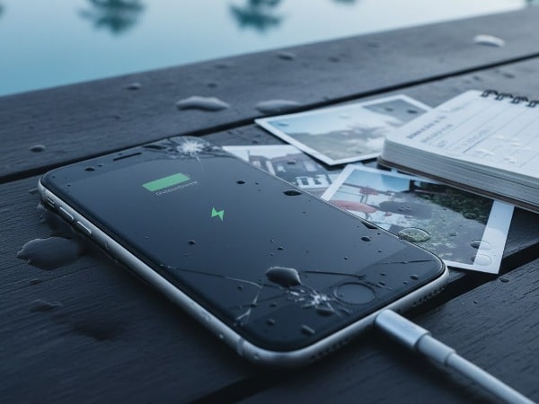 water-damaged-iphone-charging My Water-Damaged iPhone is Charging but Won't Turn On