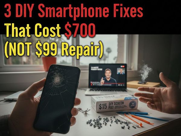 3 DIY Smartphone Fixes That Cost $700 (Not $99 Repair)