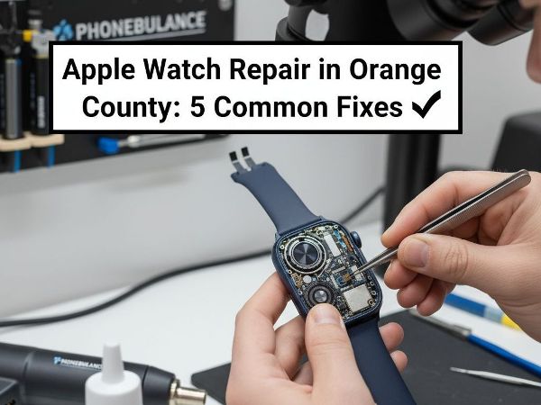 Apple Watch Repair in Orange County: 5 Common Fixes