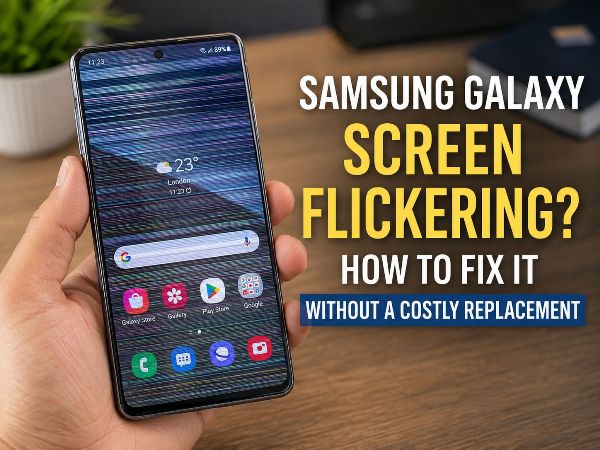 Samsung Galaxy Screen Flickering? How to Fix it Without a Costly Replacement