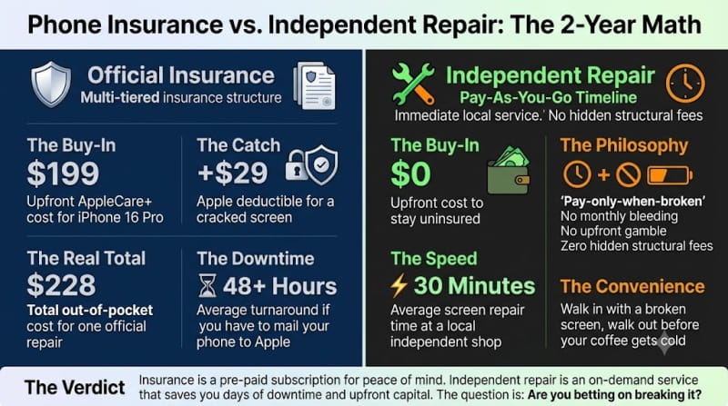 Infographic Idea: The Real-World Cost Comparison